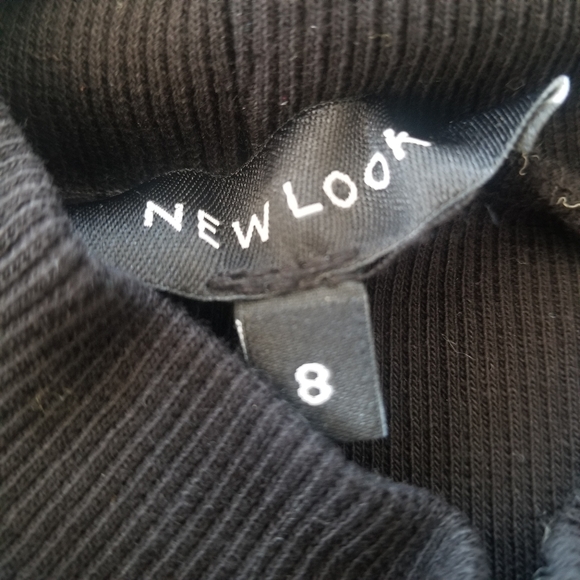 New Look black sleeveless turtleneck bodysuit - Picture 6 of 7